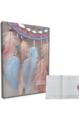 Kalendarz 2026 A5 tygodniowy rozkładówka Łapacze