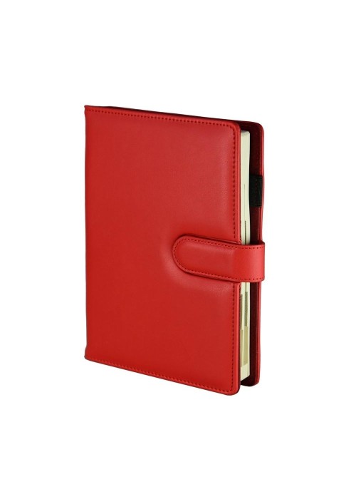 Kalendarz 2026 A5 wymienny wkład dzienny czerwony