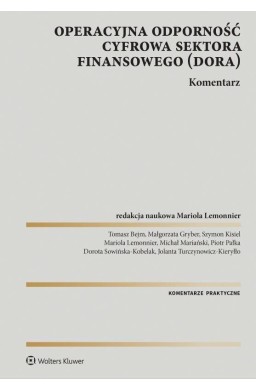 Operacyjna odporność cyfrowa sektora finansowego