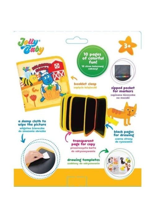 Książeczka kolorowa farma