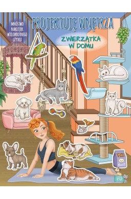 Projektuję wnętrza z naklejkami. Zwierzątka w domu