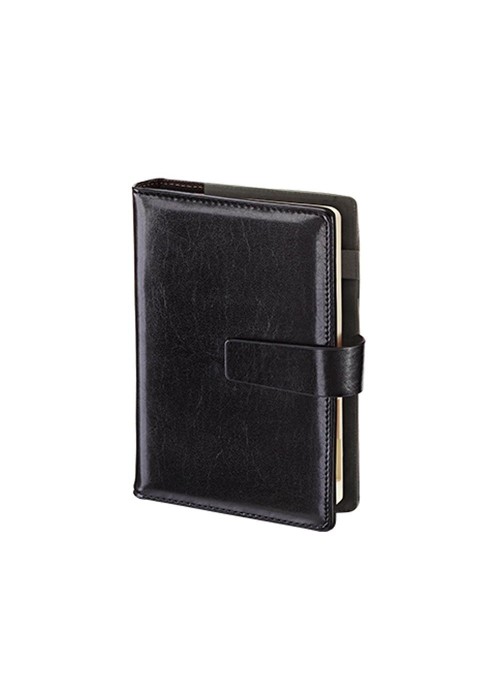 Kalendarz 2026 A6 wymienny wkład dzienny czarny