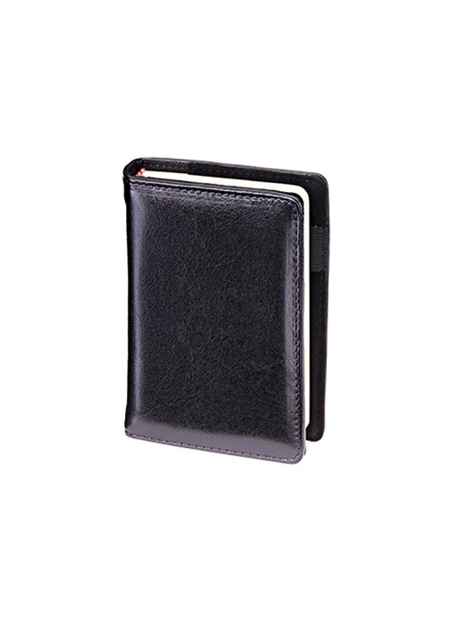 Kalendarz 2026 A6 wymienny wkład dzienny czarny