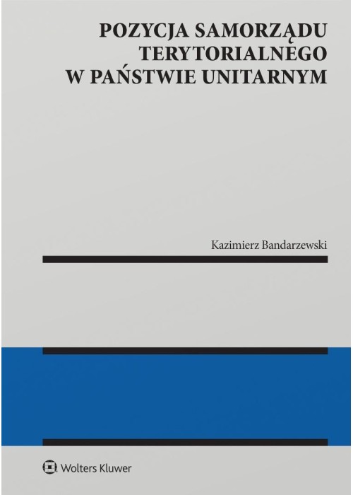 Pozycja samorządu terytorialnego w państwie...