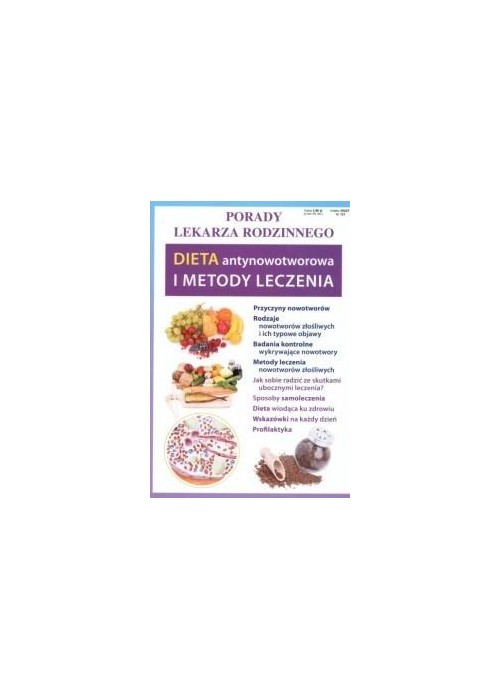 Porady lek. rodzinnego. Dieta antynowotworowa..
