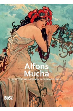 Alfons Mucha - zeszyt do kolorowania