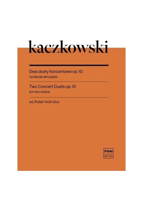 Dwa duety koncertowe op.10