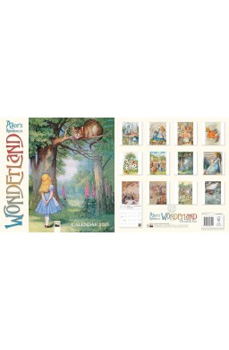 Kalendarz 2026 ścienny Alicja w Krainie Czarów