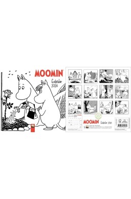 Kalendarz 2026 ścienny kwadrat Muminki