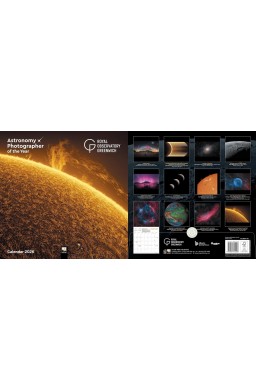 Kalendarz 2026 ścienny Zdjęcia astronomiczne