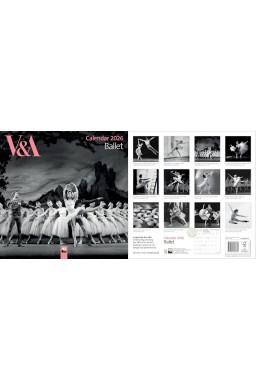 Kalendarz 2026 ścienny kwadrat Balet V&A
