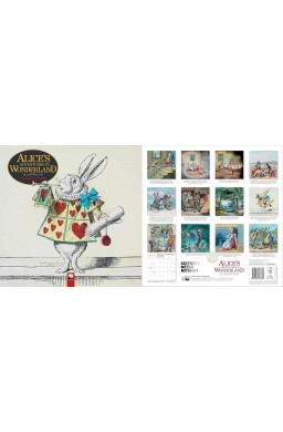Kalendarz 2026 ścienny Alicja w Krainie Czarów