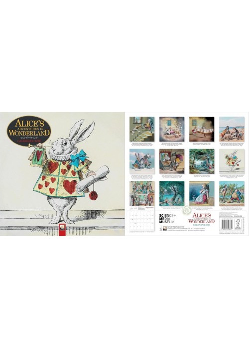 Kalendarz 2026 ścienny Alicja w Krainie Czarów