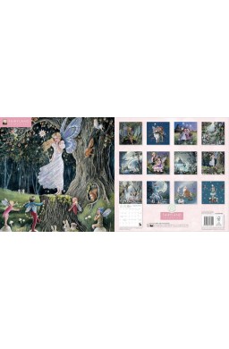 Kalendarz 2026 ścienny Wróżki Jean &Ron Henry Wall