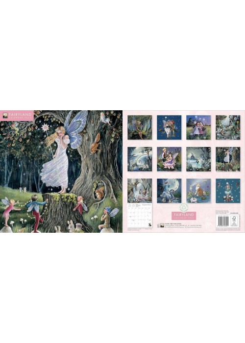 Kalendarz 2026 ścienny Wróżki Jean &Ron Henry Wall