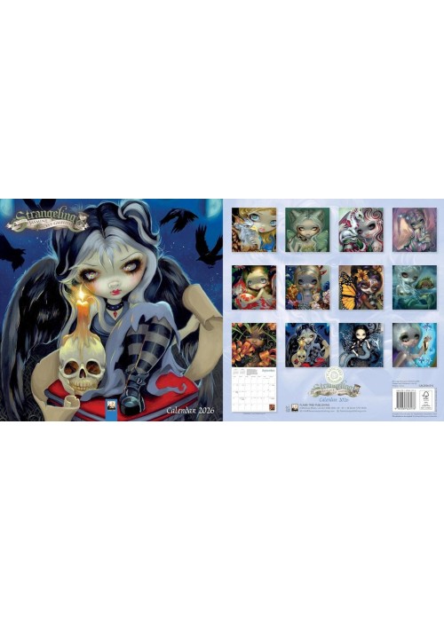 Kalendarz 2026 Strangeling Jasmine Becket-Griffith