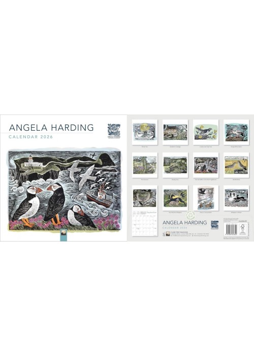 Kalendarz 2026 ścienny Angela Harding