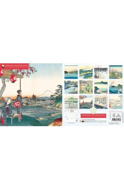 Kalendarz 2026 ścienny kwadrat drzeworyty