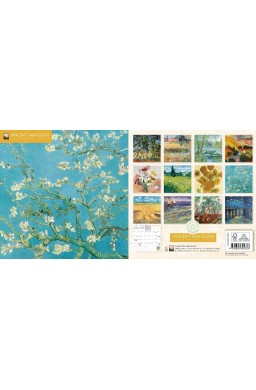 Kalendarz 2026 ścienny kwadrat Vincent van Gogh