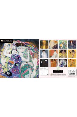 Kalendarz 2026 ścienny kwadrat Gustav Klimt