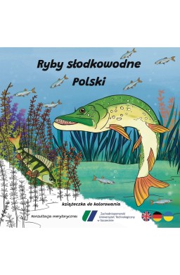 Ryby słodkowodne w Polsce - książeczka do kolorowa