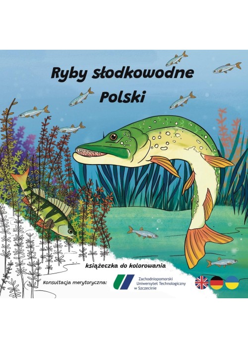Ryby słodkowodne w Polsce - książeczka do kolorowa