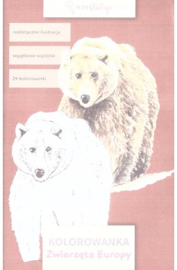 Kolorowanka. Zwierzęta Europy