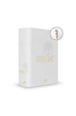 Biblia Plus płótno biała paginacja