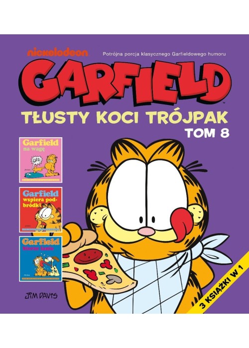 Garfield T.8 Tłusty koci trójpak