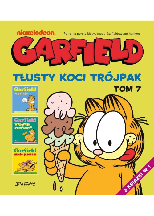 Garfield T.7 Tłusty koci trójpak
