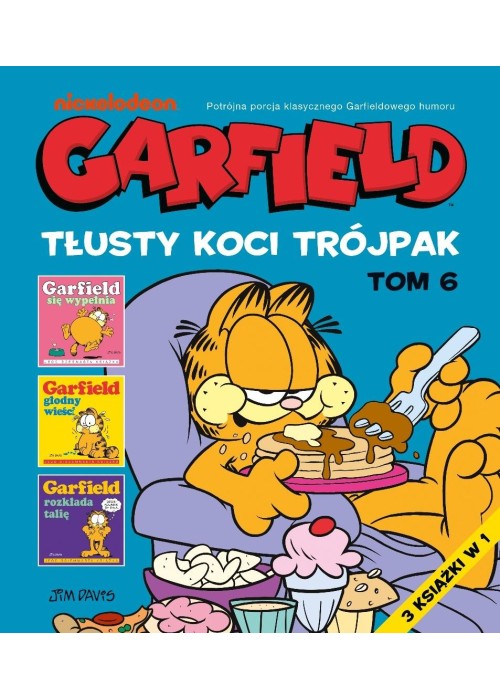 Garfield T.6 Tłusty koci trójpak
