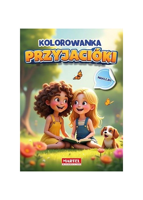 Kolorowanka Przyjaciółki z naklejkami