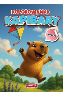Kolorowanka Kapibary z naklejkami