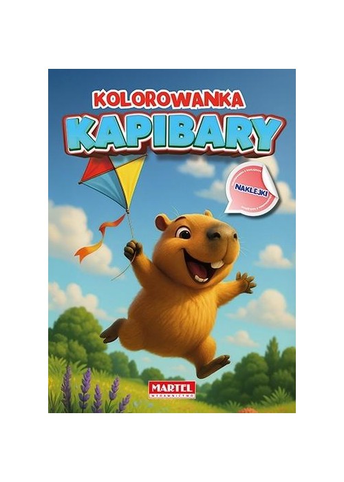 Kolorowanka Kapibary z naklejkami