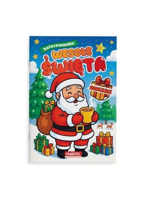 Wesołe święta z naklejkami