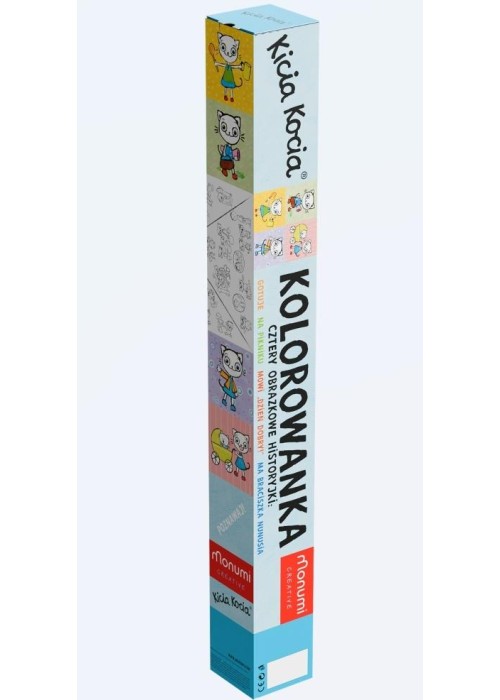 Kolorowanka podłogowa XXL. Kicia Kocia. Dzień..