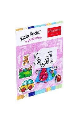 Kolorowanka do składania. Kicia Kocia w...