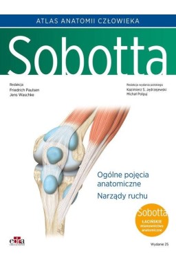 Atlas anatomii człowieka Sobotta T.1 Łacińskie...