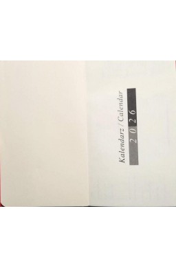 Wkład wymienny kalendarz 2026 A6 tygodniowy