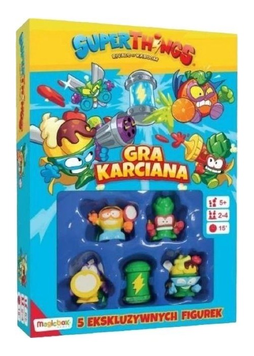 Superthings gra karciana 5 figurek
