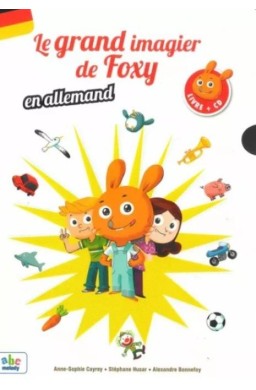 Grand imagier de Foxy en allemand książka + CD