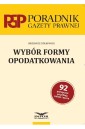 Wybór formy opodatkowania