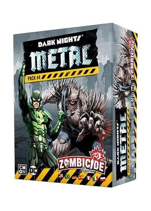 Zombicide: 2 ed. - Dark Nights Metal Pack 4 CMON