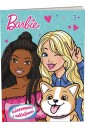 Mattel Barbie. Kolorowanka z naklejkami
