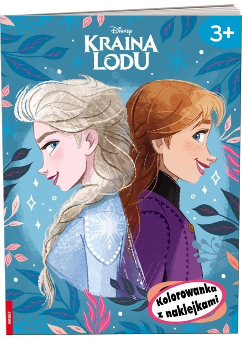 Disney Kraina Lodu. Kolorowanka z naklejkami
