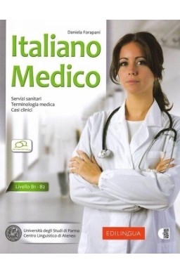 Italiano Medico książka + audio onilne