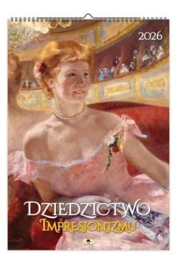 Kalendarz 2026 A2 ścienny impresjonizm