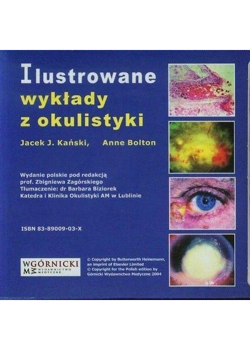 Ilustrowane wykłady z okulistyki. Płyta CD