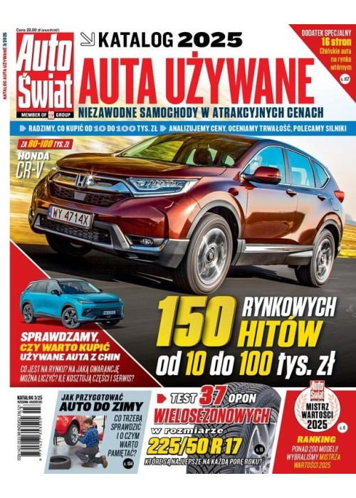Auto Świat Katalog Używane do 100 tys.zł 3/2025
