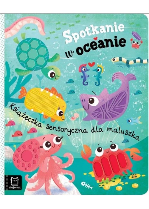 Spotkanie w oceanie. Książeczka sensoryczna